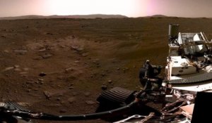 Perseverance sur Mars : la Nasa diffuse du son martien et des images de l'atterrissage