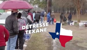 Vague de froid au Texas: les habitants font la queue pour l'eau potable