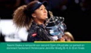 Open d'Australie - Naomi Osaka double la mise