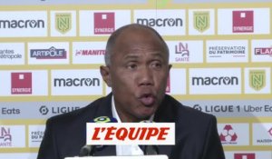 Kombouaré : «Un sentiment mitigé» - Foot - L1 - Nantes