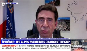 Charles-Ange Ginesy, président LR du conseil départemental des Alpes-Maritimes: "Nous manquons des aides de l'État"