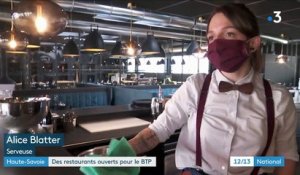 Crise sanitaire : ces restaurants ouverts pour les employés du BTP