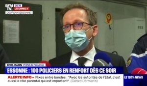 Rixes dans l'Essonne: selon le préfet, "des liens avec les trafics de drogue n'ont pas été mis en évidence"
