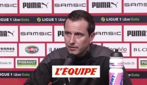 Stéphan : «Je n'ai pas de pression supplémentaire» - Foot - L1 - Rennes
