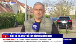 Essonne: pour ce témoin de la rixe de Boussy-Saint-Antoine, envoyer 100 policiers de plus dans le département "n'est pas la réponse qu'il faut"