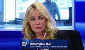 Emmanuelle Béart : "Des gens ont honte de parler de leur précarité" énergétique
