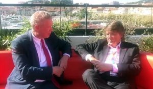 The Andrew Eborn Show in CANNES HOLOGRAMS & The FUTURE OF THE MUSIC INDUSTRY  with Radio Laureate Mike Read