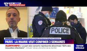 Emmanuel Grégoire sur un éventuel confinement de Paris: "On ne peut pas vivre avec des demi-mesures"