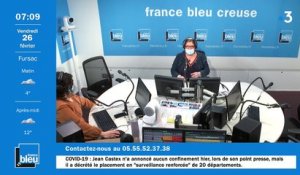 La matinale de France Bleu Creuse du 26/02/2021