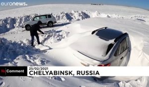 Russie : chutes de neige record dans l'Oural