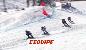 Smith victorieuse, Berger Sabbatel 3e - Skicross - CM (F)