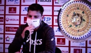 ATP - Montpellier 2021 - David Goffin : "Je suis fier de ce 5e titre et c'est un titre d'équipe"