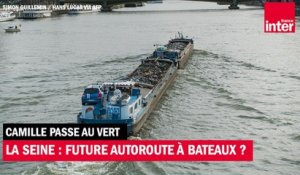Transformer la Seine en autoroute à bateaux ?  Camille passe au vert