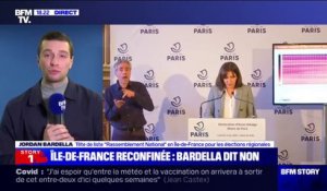 Pour Jordan Bardella, la gestion de la crise du Covid-19 "a été inhumaine"