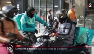Livraisons à domicile : à Nantes, les scooters ne sont plus les bienvenus dans le centre-ville