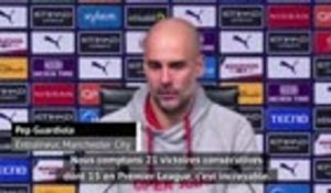 29e j. - Guardiola : "Je ne m'attendais pas à être dans cette situation"