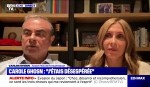 Carlos Ghosn: "Nous avons été très surpris que les États-Unis expatrient deux de leurs citoyens vers le Japon"