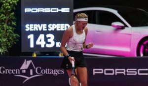 WTA - Lyon 2021 - Kristina Mladenovic : "J'ai deux victoires, ça veut dire que je me suis bien adapté et que mon jeu est bien en place"