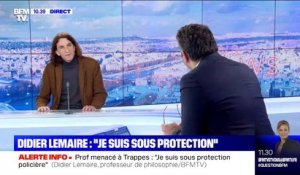 Didier Lemaire: "Je suis sous protection"