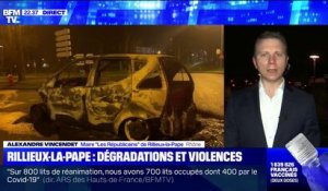 Violences à Rillieux-la-Pape: "Un commando criminel a tout démoli sur son passage", explique le maire de la ville