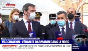 Olivier Véran: "Lorsqu'il y a suffisamment de vaccins pour justifier d'ouvrir des centres le week-end, nous le faisons"