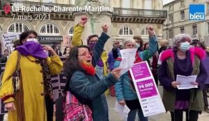 8 mars : 200 personnes dans les rues de La Rochelle pour les droits des femmes