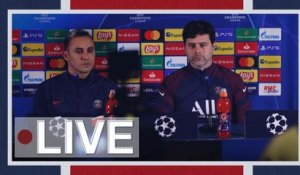 Replay : Conférence de presse de Pochettino et Navas avant Barcelone