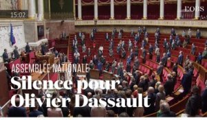 Minute de silence pour le député Olivier Dassault à l'Assemblée nationale