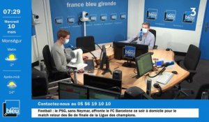 La matinale de France Bleu Gironde du 10/03/2021
