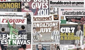 L'avenir de Cristiano Ronaldo s'assombrit à la Juventus, Keylor Navas met la presse à genoux
