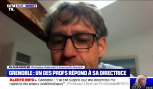 Klaus Kinzler, professeur à Sciences Po Grenoble: "J'ai été surpris que ma directrice me reproche des propos 'problématiques'"