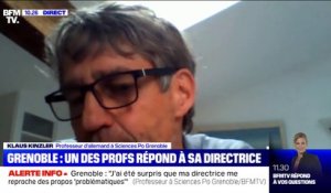 Klaus Kinzler, professeur à Sciences Po Grenoble: "C'est stupide de dire que je n'aime pas l'islam (...) je n'aime pas une forme de l'islam, fondamentaliste, terroriste, islamiste"