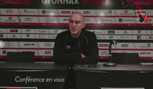 conference de presse avant  biarritz - oyonnax