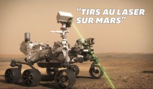 Ecoutez le son des tirs du laser de la sonde Perseverance sur Mars
