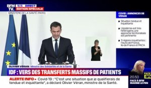 Olivier Véran: "Les variants représentent plus des deux-tiers des contaminations en France"