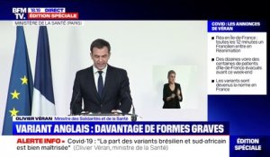Olivier Véran: "En 24h, 286.000 Français ont reçu une injection de vaccin, c'est un record"
