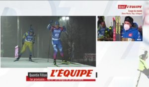 Fillon Maillet : « J'ai enfin fait le biathlon que je voulais » - Biathlon - CM - Sprint