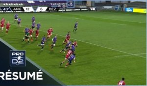 PRO D2 - Résumé SA XV Charente-AS Béziers Hérault: 15-12 - J23 - Saison 2020/2021