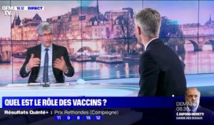 Vaccins anti-Covid: "les études montrent que la protection est élevée", Gilles Bloch - 14/03