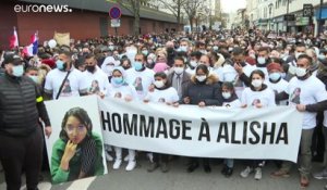 Harcèlement scolaire : l'hommage à Alisha, 14 ans, harcelée et tuée à Argenteuil
