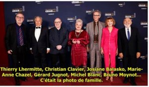 César 2021 – Josiane Balasko, Thierry Lhermitte, Christian Clavier… Le Splendid réuni