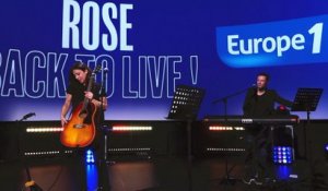 Revivez le live de Rose sur Europe 1
