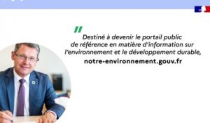 Le portail public de l’information environnementale