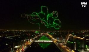 Balai de drones dans le ciel de Dublin pour la Saint-Patrick