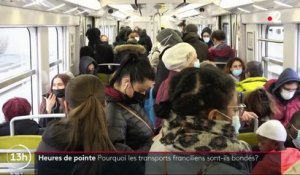 Transports : les Franciliens toujours collés aux heures de pointe