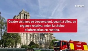 Paris : au moins six blessés dans un incendie près de Notre-Dame