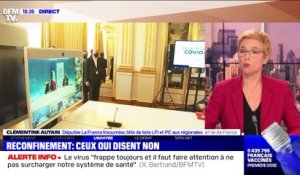 Clémentine Autain: "Depuis ces mois de crise, nous n'avons pas de débat sur le confinement et les vaccins" - 17/03