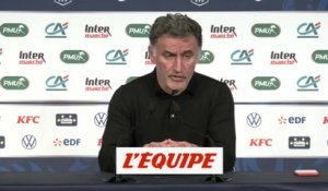 Galtier : «Beaucoup de frustration» - Foot - Coupe - Lille
