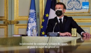 DOCUMENT FRANCE BLEU - "Impossible de reconfiner du vendredi au dimanche soir" en Ile-de-France, estime Macron