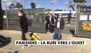 Confinement : les Parisiens se ruent vers l'ouest de la France